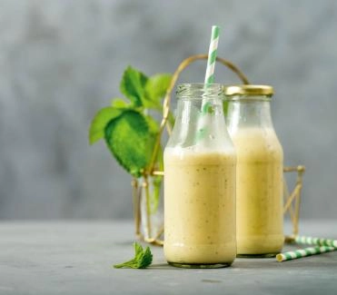 Melonen-Joghurt-Lassi